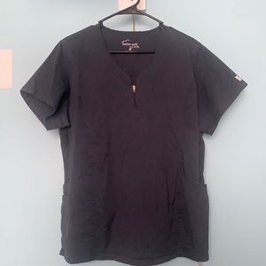 Women Butter-soft Scrub Top XL